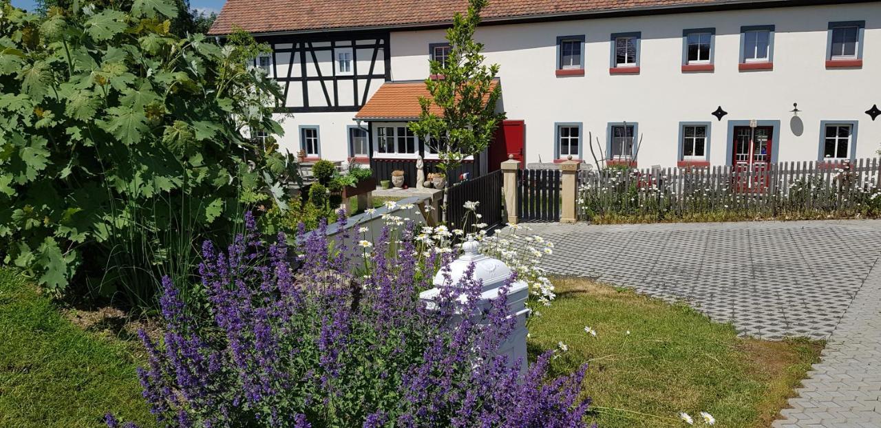 Hossies Hof - Elke Apartamento Bertsdorf Exterior foto